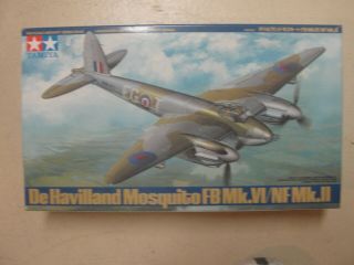 Tamiya Dehavilland Mosquito Fb Mk.  Vi / Nf Mk.  Ii 1/48 Scale Plane