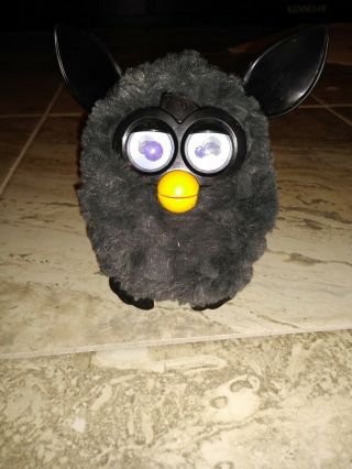 Furby A Mind Of Its Own Black 2012 Hasbro Great