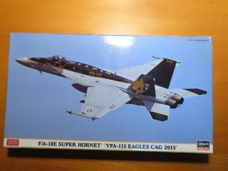 Hasegawa 1/72 F/a - 18e Hornet `vfa - 115 Eagles Cag 2015 