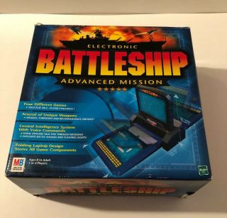 Electronic Battleship Game By Milton Bradley - 2000 Ed - Tested/works - See Desc