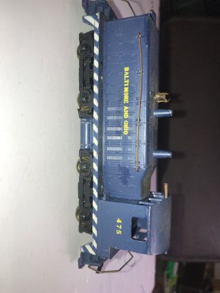 Varney Ho Scale Baltimore & Ohio 475 All Metal Switcher Powered Unit