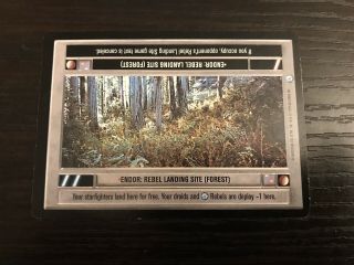 Endor: Rebel Landing Site (forest) - Endor - Star Wars Ccg Swccg