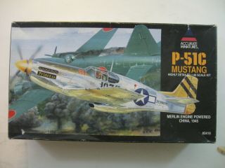 Accurate Miniatures 1/48 North American P - 51c Mustang 3419
