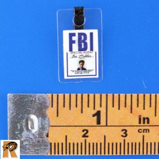 X Files Mulder - Fbi Id Tag 2 - 1/6 Scale - Threezero Action Figures