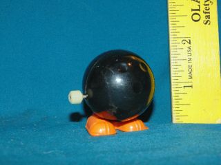 Tomy Strolling Bowling Ball Wind - Up Toy - Vintage Game