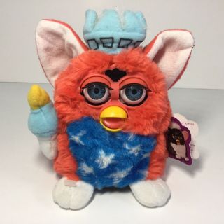 Non - Furby Statue Of Liberty 1999 Kbtoys Tiger Electronics 70 - 893