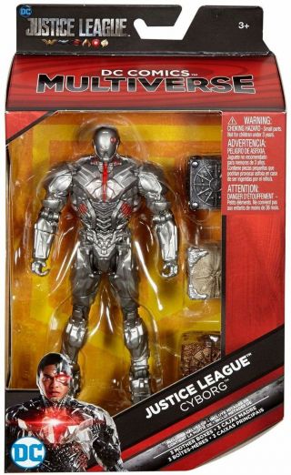 Cyborg Action Figures 6 In Dc Comics Multiverse Ages 3,