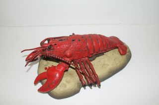 Gemmy Rocky The Lobster Singing Animated Novelty Motion Activated Red Rubber Toy