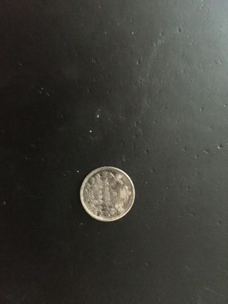 Canada Canadian Queen Victoria 5 Cents Silver Nickel 1884 Very Good Rare 3