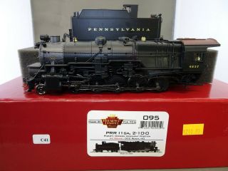 Ho Train Engine Locomotive Prr 2 - 10 - 0 I - 1sa Broadway Limited Precision E17