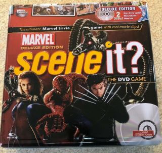 Marvel Deluxe Edition Scene It The Dvd Game Trivia Game 100 Complete Instruction