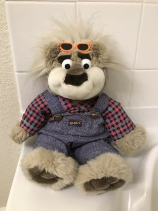 Vintage 1997 Tyco 15” Real Talking Bubba W/ Overalls - Tested/works -