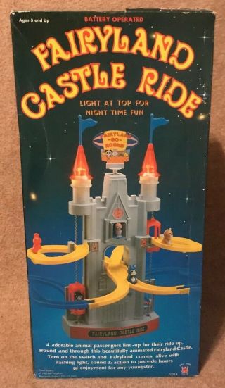1985 Dah Yang Toys Dy Fairyland Castle Ride Battery Operated Toy 2031b