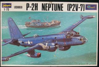 1/72 Hasegawa Models Lockheed P2v - 7 Neptune Anti - Submarine Aircraft