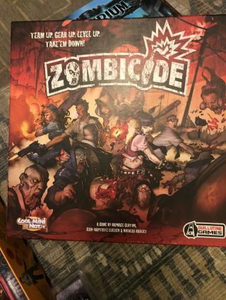 Zombicide Season 1 Board Game,  Cool Mini Or Not Guillotine Games,  100 Complete