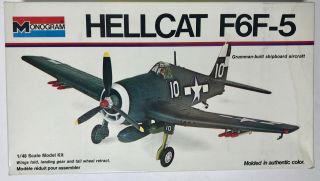 Monogram F6f - 5 Hellcat 1/48 Scale Model Kit 6832