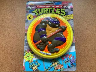 Vintage Spectra Star Tmnt Teenage Mutant Ninja Turtles Donatello Flying Disc