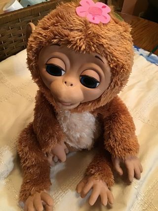 Furreal Friends Cuddles My Giggly Monkey Interactive Toy Doll
