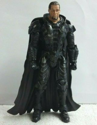 General Zod W Kryptonian Armor Dc Movie Masters Man Of Steel Figure 6 " Mattel