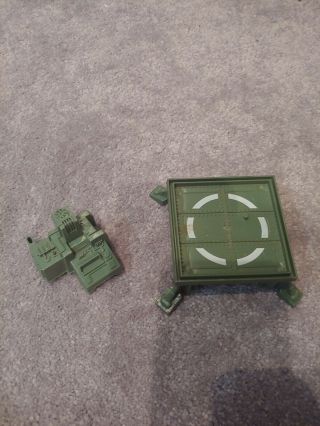 1982 Gi Joe Vintage Jump Launch Pad And Control Station Incomplete