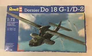 Revell Models Dornier Do - 18 Flying Boat 1:72 Scale Kit No.  04134 Box