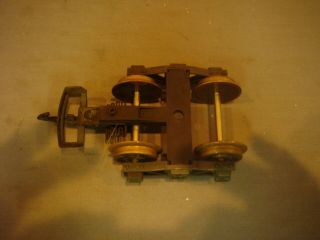 Lgb G Scale Metal Wheel Truck Assembly.