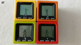 Cube World Stick People Set Of 4 Cubes Batteries Scoop Whip Dusty Dodger S - 1