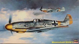 Hasegawa 1:48 Messerschmitt Bf - 109 Bf109 F - 2 Luftwaffe Fighter Kit J10 09010u