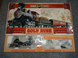 Bachmann Big Haulers Gold Rush G Scale Electric Train Set 90022