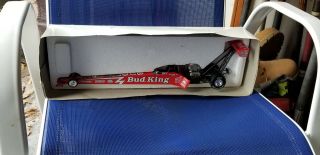 Action Kenny Bernstein 1:24 Scale Top Fuel Dragster Bud King Hooters Ltd Edition