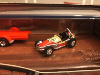 HOT WHEELS COLLECTIBLES PHOTO FINISH 56 Ford Pickup,  Trailer And Sprint Car 3