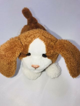 Hasbro 2012 Furreal Friends Brown & White Puppy Dog 6 "