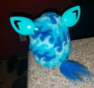 FURBY BOOM BLUE WAVES 2012 Hasbro INTERACTIVE Electronic Pet Toy 2