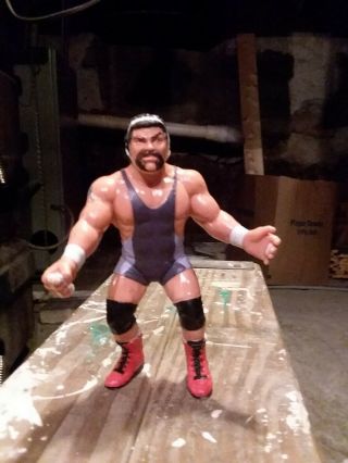 1990 Wcw Rick Steiner Galoob 4.  5” Wrestling Figure Vintage Wwe