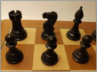 4 " Uscf Classical Wooden Staunton Chess Set - 4 Inch King - Priority Mail