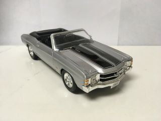 1971 71 Chevy Chevelle Ss 454 Collectible 1/24 Scale Diecast