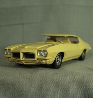 Vintage 1972 Pontiac Gto Dealer Promo Promotional Toy Car Model