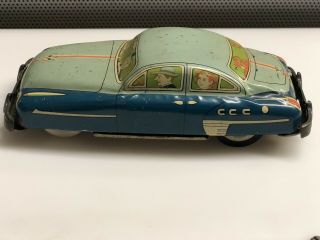 1950 Japanese Friction Drive Tin Toy