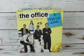 The Office Trivia Game With Bracelet,  Pressman Board Game Complete