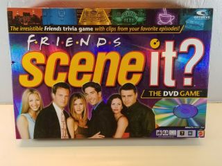 2005 Friends Scene It? Dvd Game - Shape
