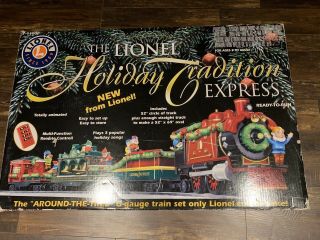 Lionel 7 - 11000 G Scale Holiday Tradition Christmas Express Train Set