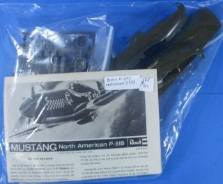 Revell 1:32 North American P - 51 B Mustang Fighter Wwii Plastic Model Kit H295ux