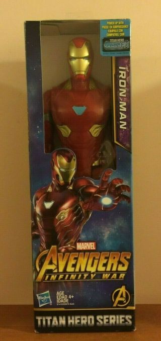 Marvel Iron Man Avengers Infinity War 12 " Titan Hero Series Action Figure