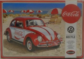 Polar Lights 1/24 Volkswagen Beetle,  Coca - Cola Snap 2t Pll960m
