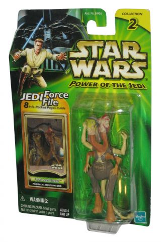 Star Wars Power Of The Jedi Fode And Beed Podrace Announcers Figure