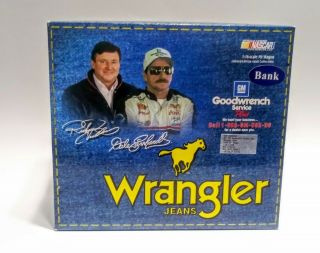 1999 Dale Earnhardt Sr 3 Goodwrench Wrangler 1/16 Pit Wagon Bank