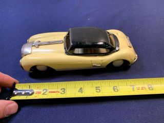 Vintage Japan Irco Tin Friction Toy Sports Car.  Cunningham Unusual