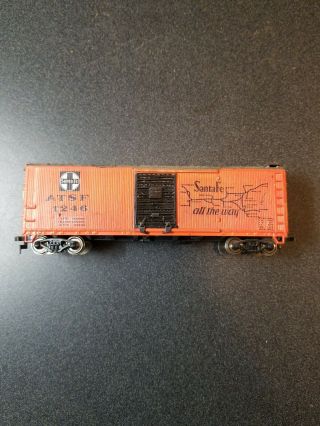 Vintage Atchison Topeka & Santa Fe Ho Scale 40 Foot Boxcar By Athearn