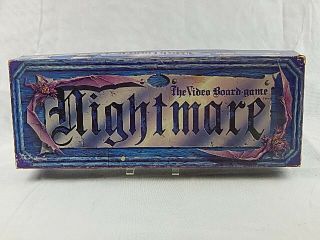 1991 Nightmare Video Board Game Chieftain 100 Complete Euc