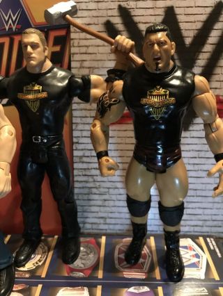 Randy Orton TRIPLE H Batista Evolution WWE Jakks Mattel RAW Elite Figures 3